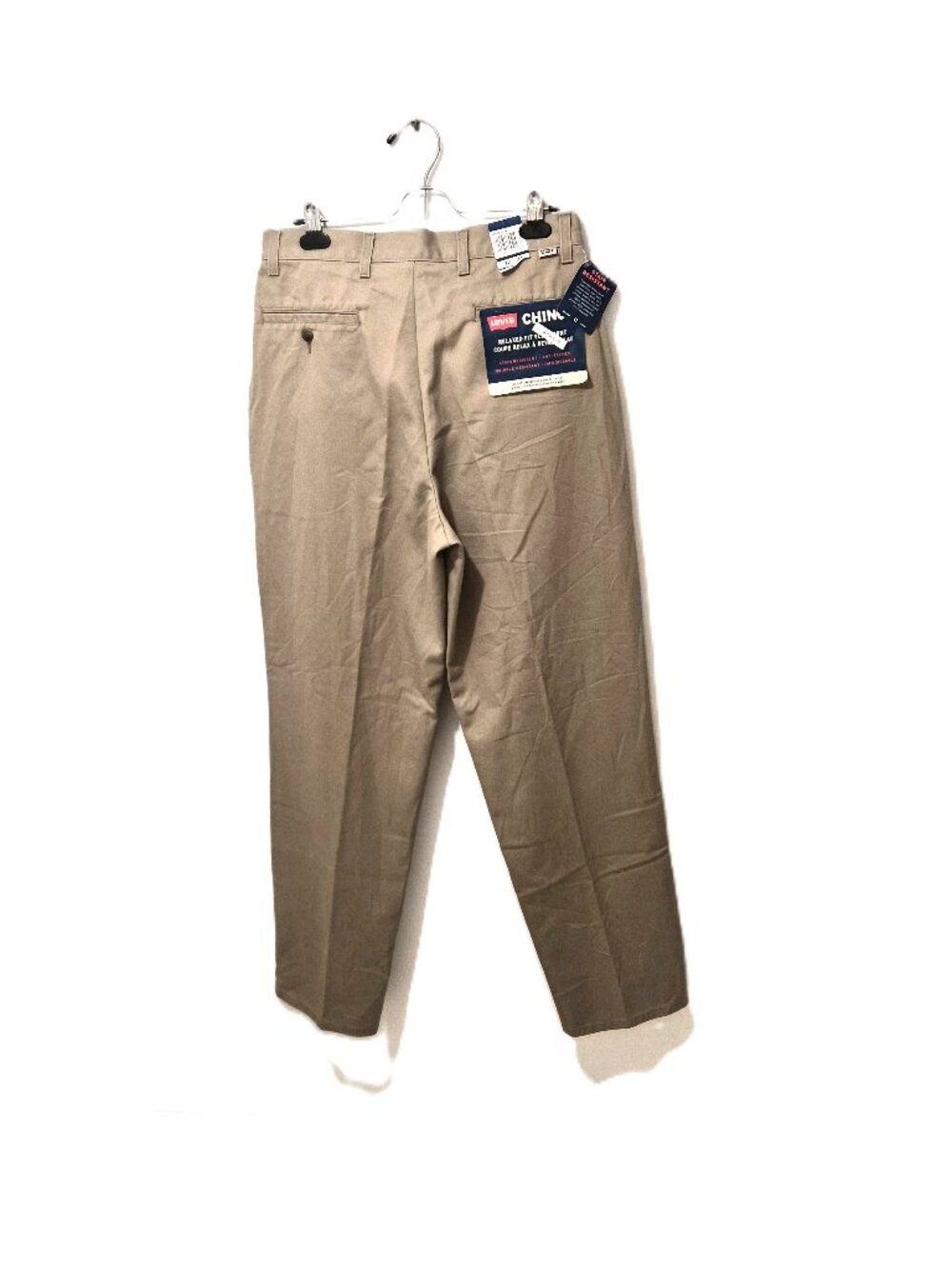 VTG Levi’s Chinos 32x34 NOS Made in Canada Tan Khaki Workwear Streetwear Gorpcor